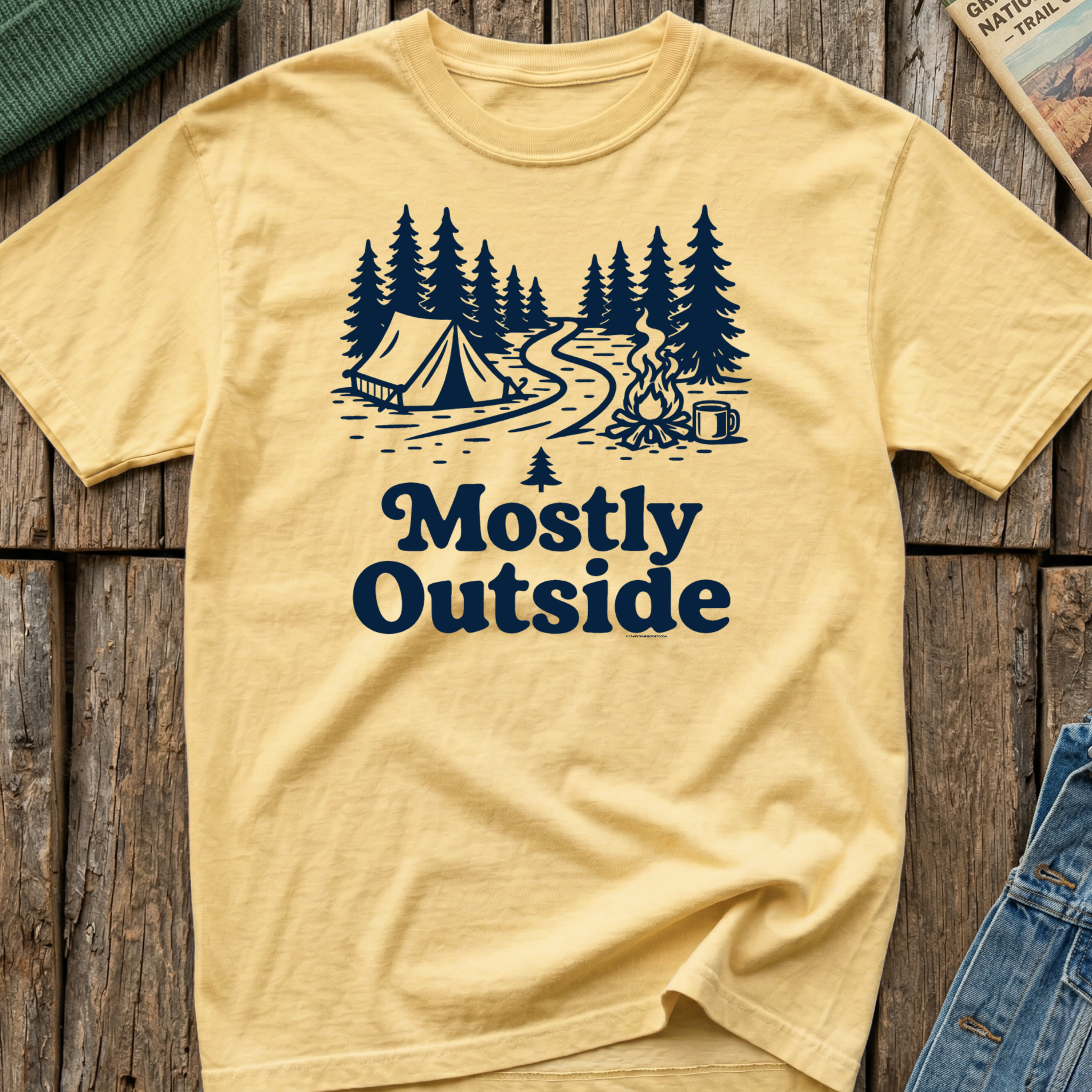 Mostly Outside Camping T-Shirt