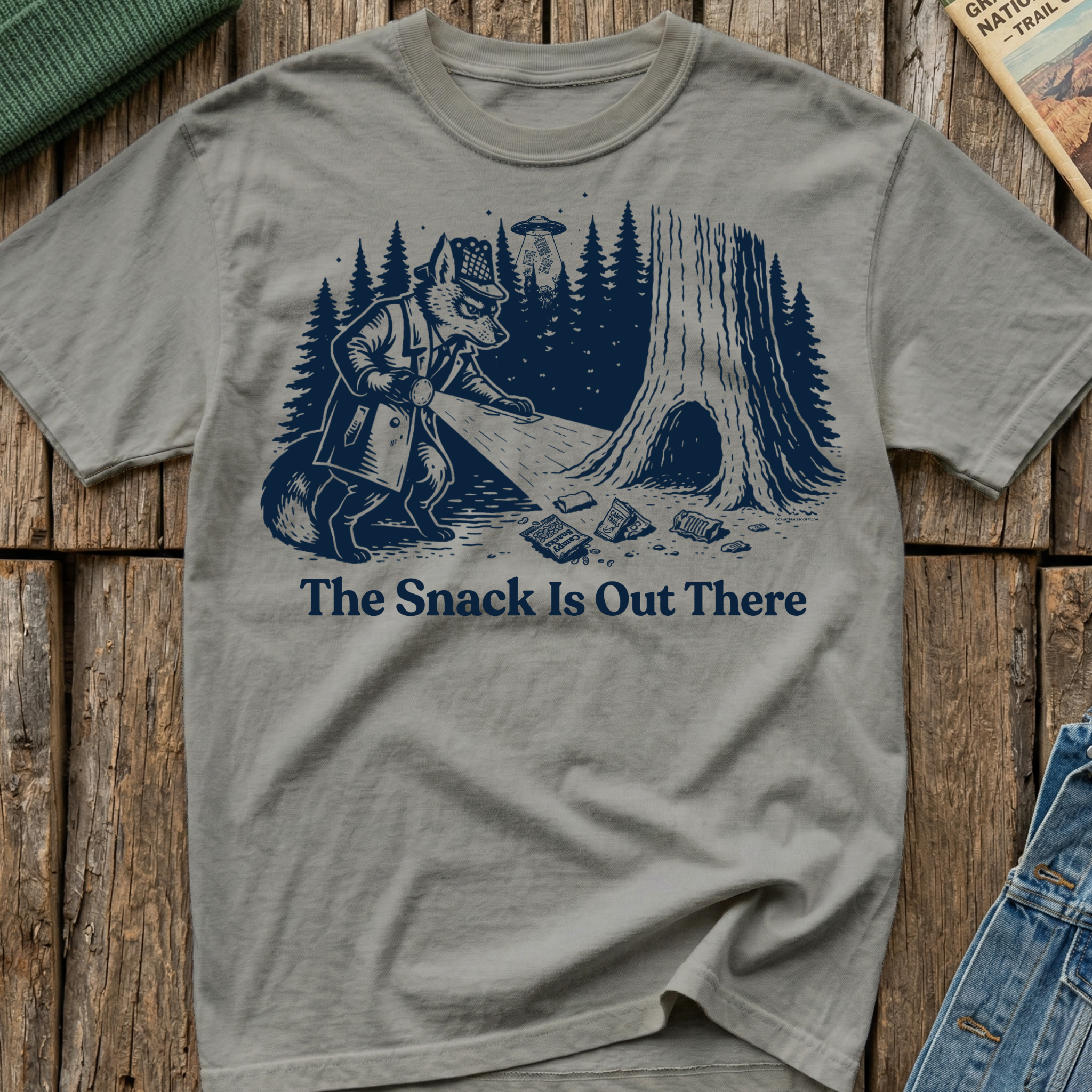The Snack Is Out There Fox T-Shirt