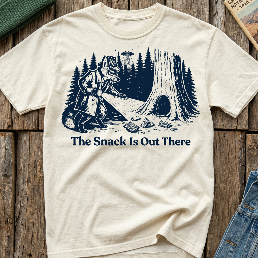 The Snack Is Out There Fox T-Shirt
