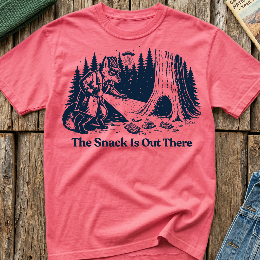 The Snack Is Out There Fox T-Shirt