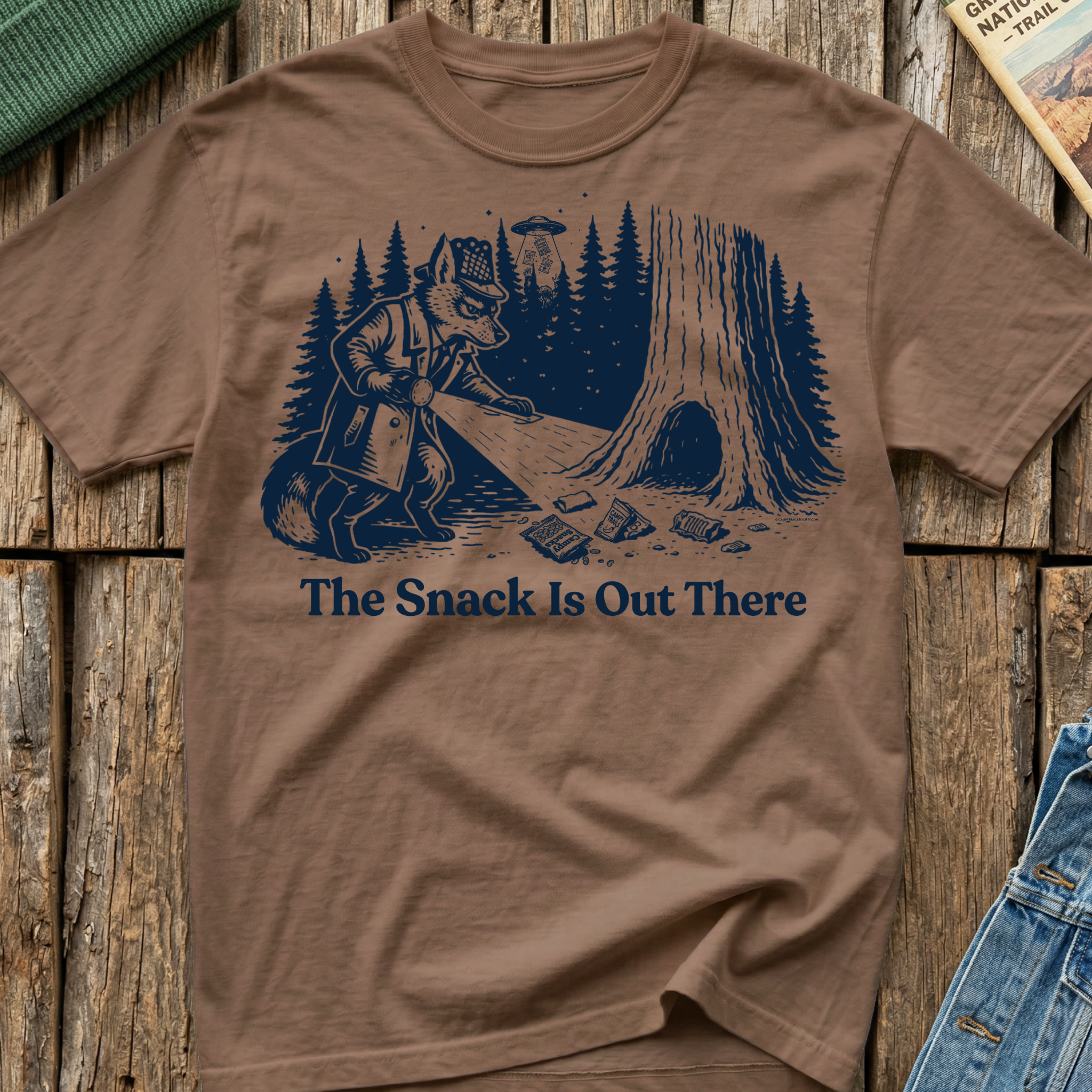 The Snack Is Out There Fox T-Shirt