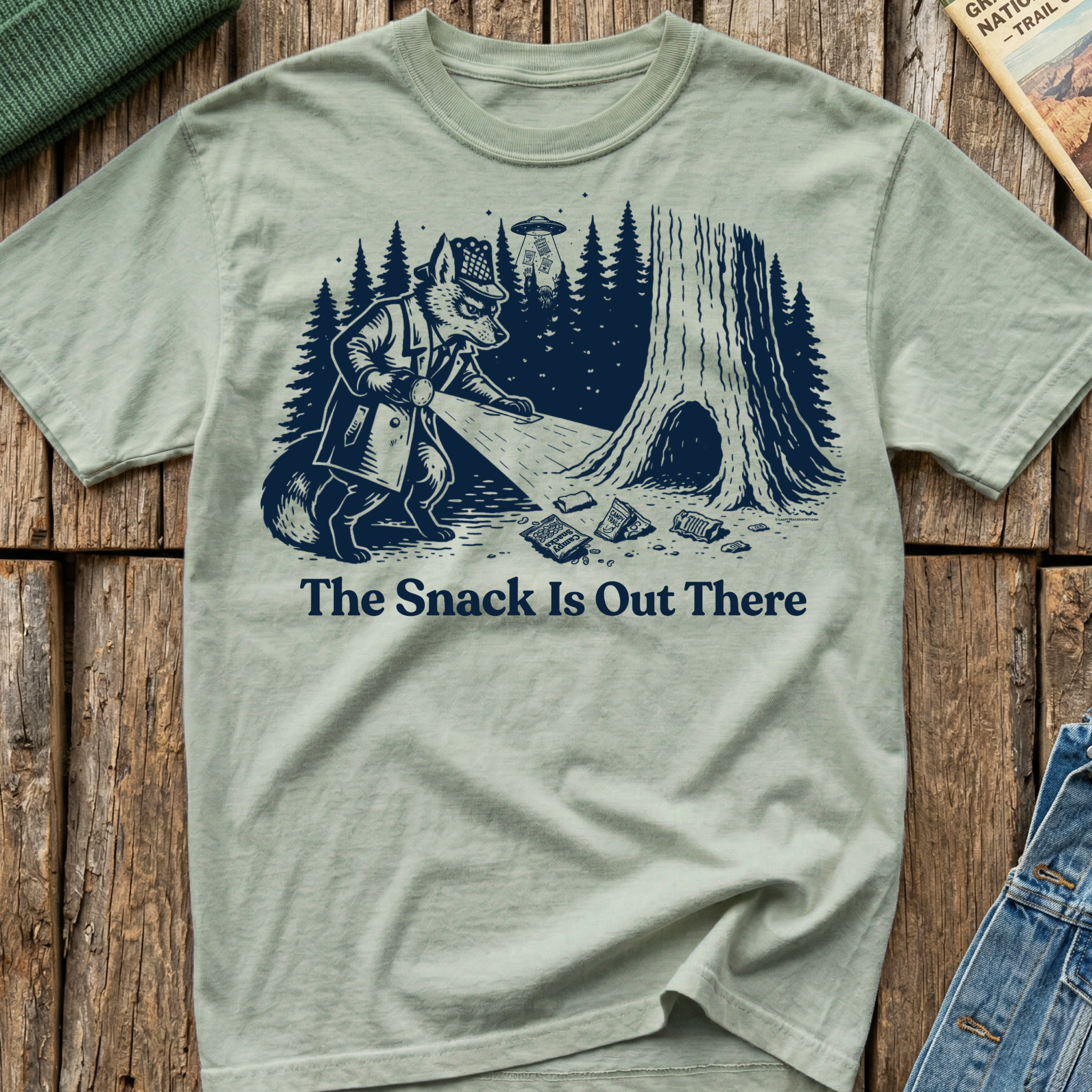 The Snack Is Out There Fox T-Shirt