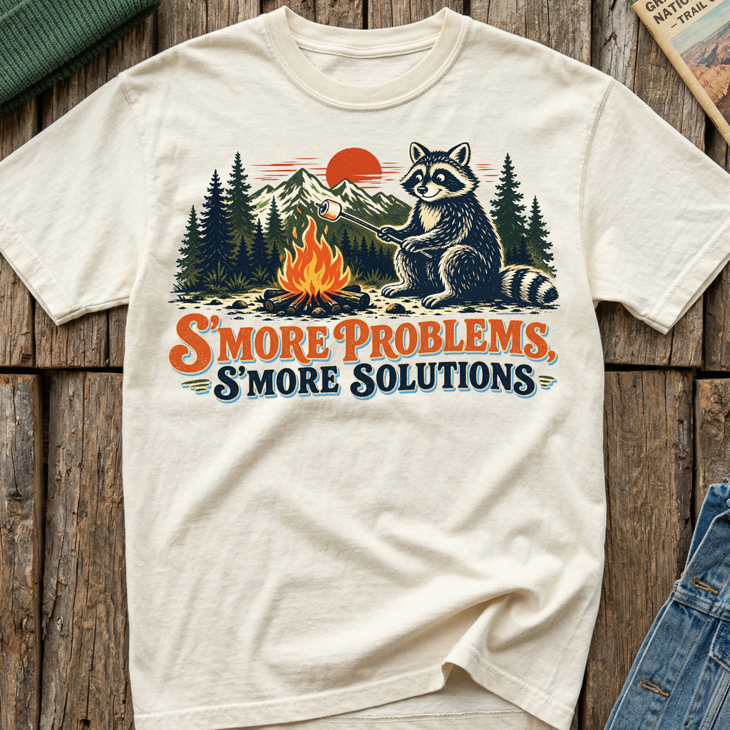 S'more Problems Campfire T-Shirt