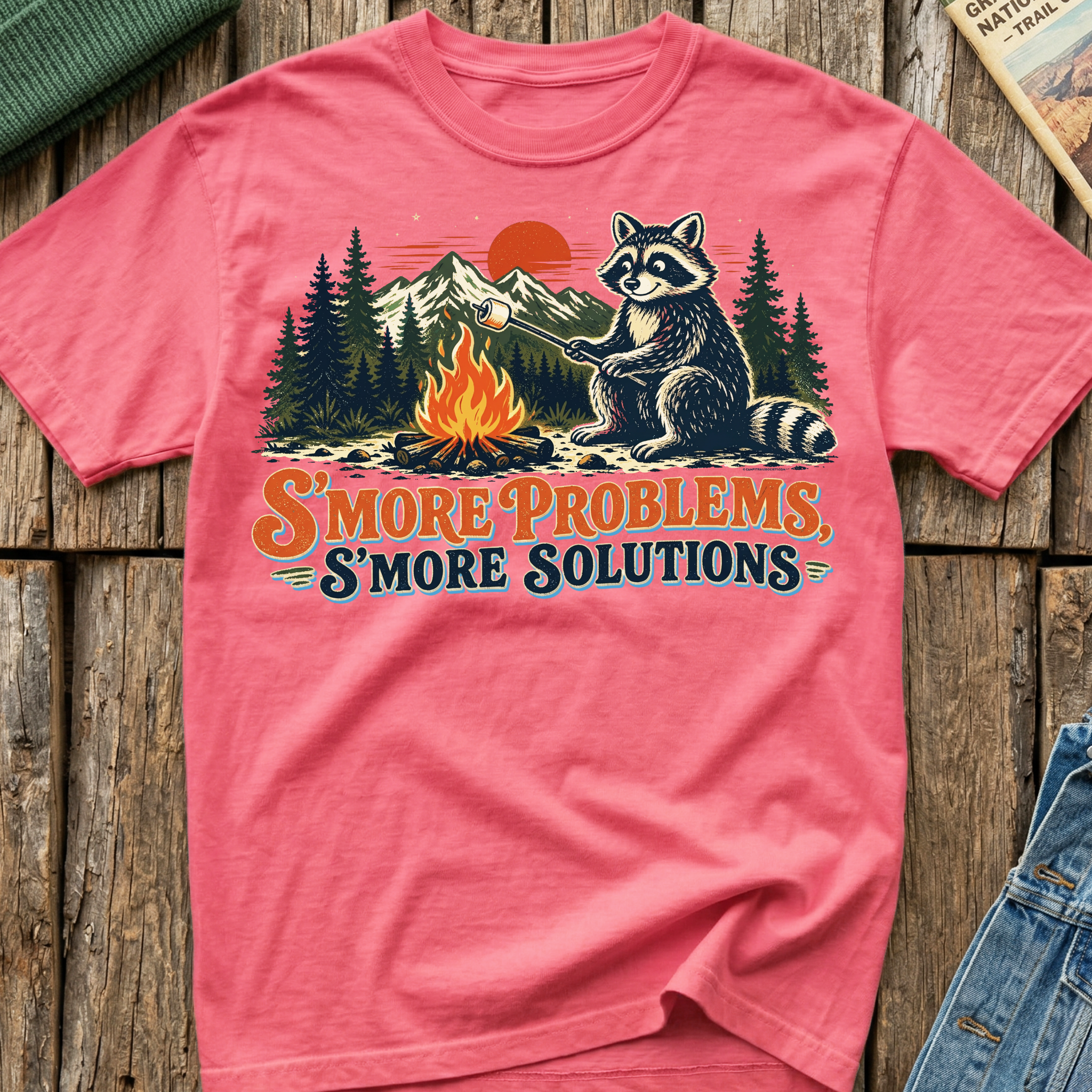 S'more Problems Campfire T-Shirt