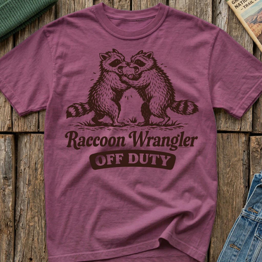 Raccoon Wrangler Off Duty T-Shirt