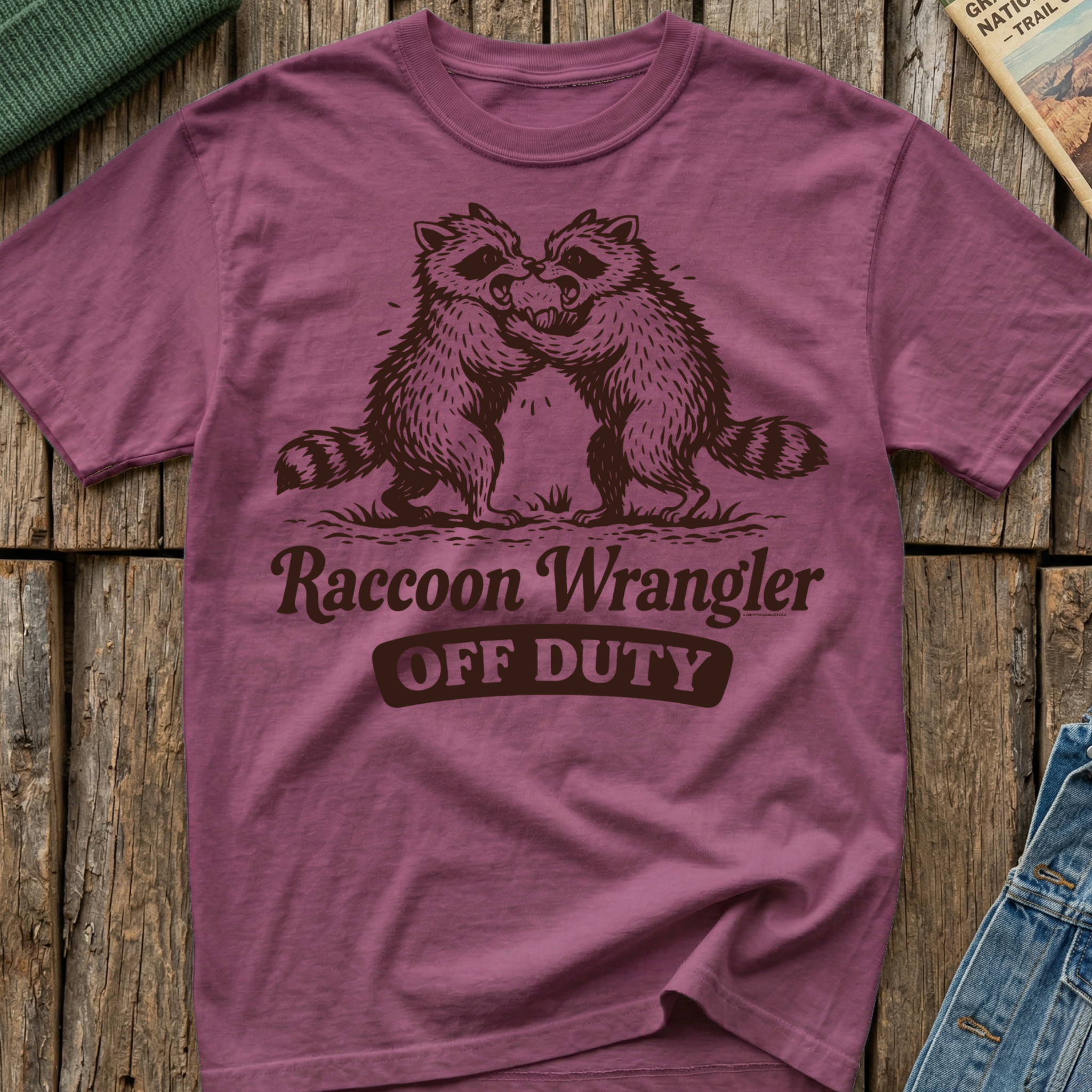 Raccoon Wrangler Off Duty T-Shirt