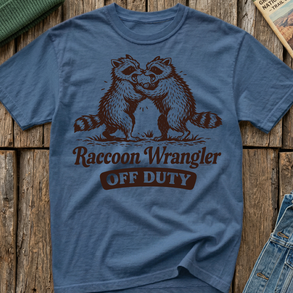 Raccoon Wrangler Off Duty T-Shirt