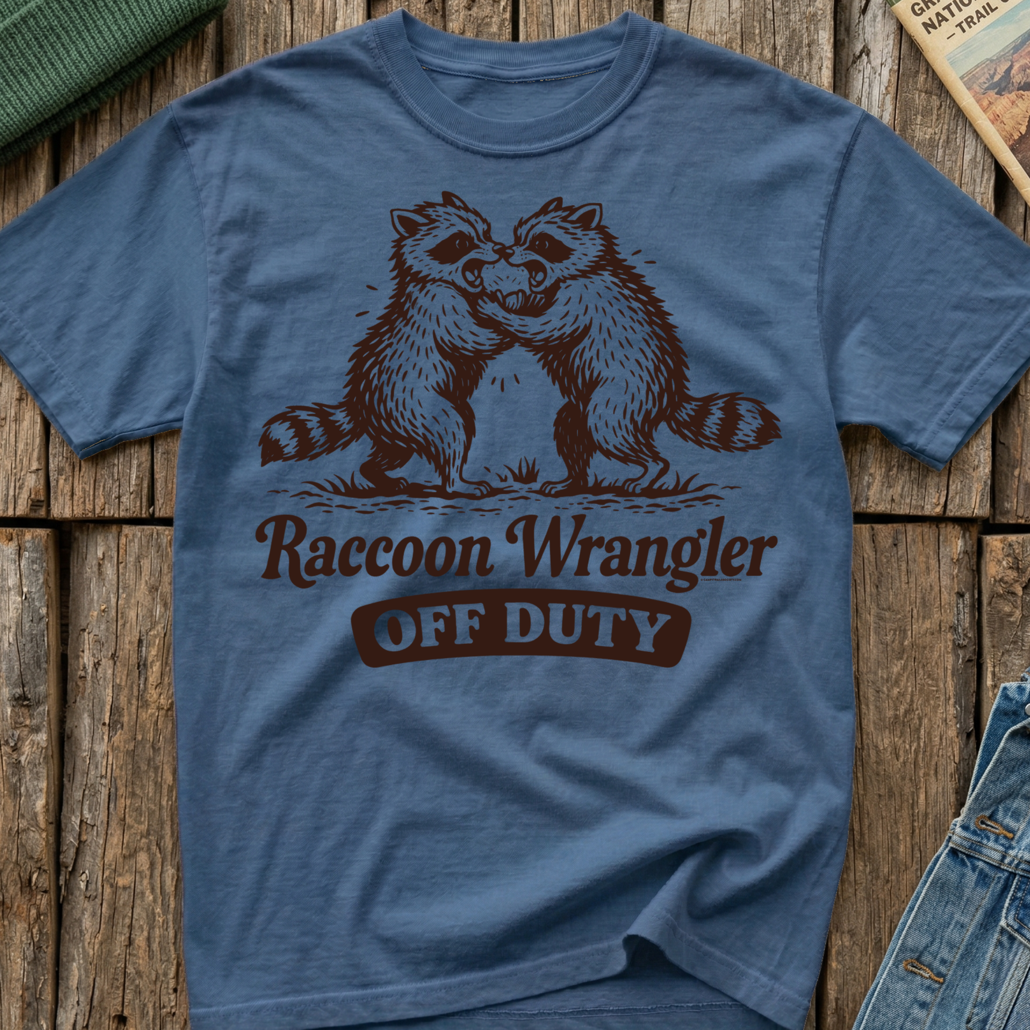 Raccoon Wrangler Off Duty T-Shirt