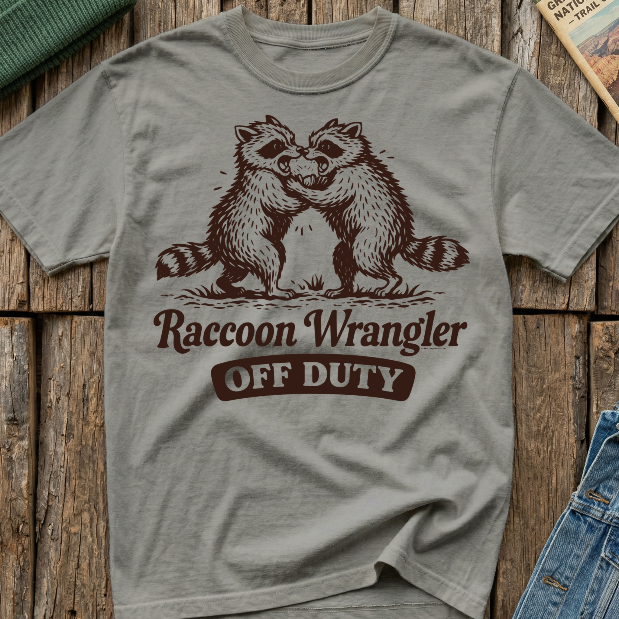 Raccoon Wrangler Off Duty T-Shirt