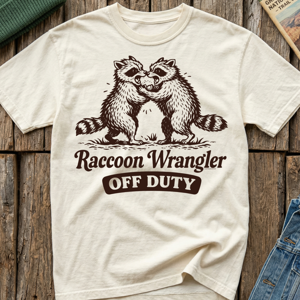 Raccoon Wrangler Off Duty T-Shirt
