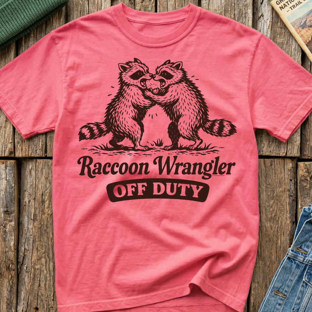 Raccoon Wrangler Off Duty T-Shirt
