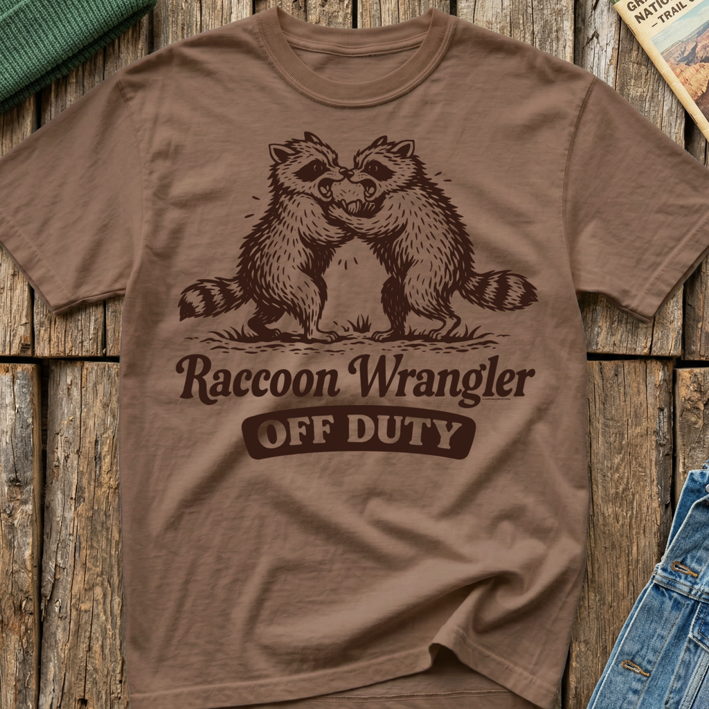 Raccoon Wrangler Off Duty T-Shirt