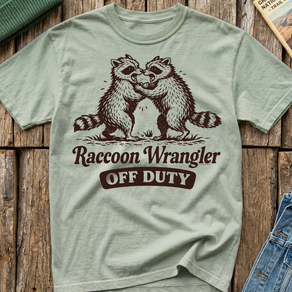 Raccoon Wrangler Off Duty T-Shirt