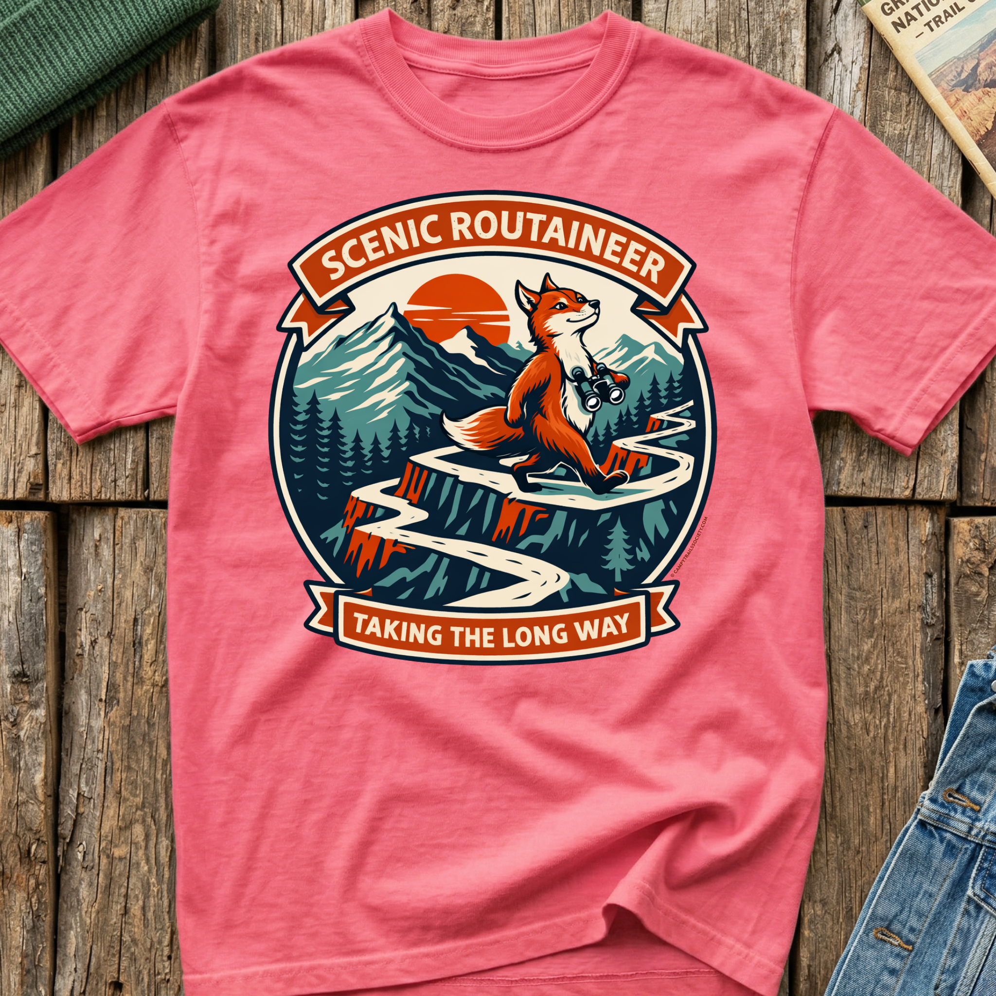 Scenic Routaineer Fox T-Shirt