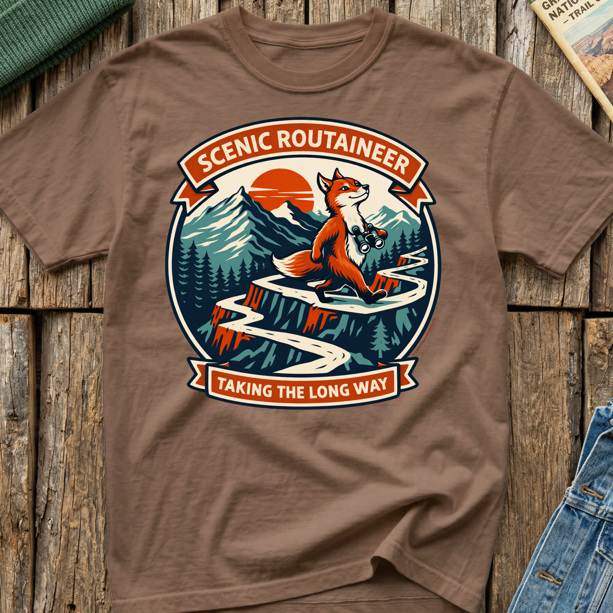 Scenic Routaineer Fox T-Shirt