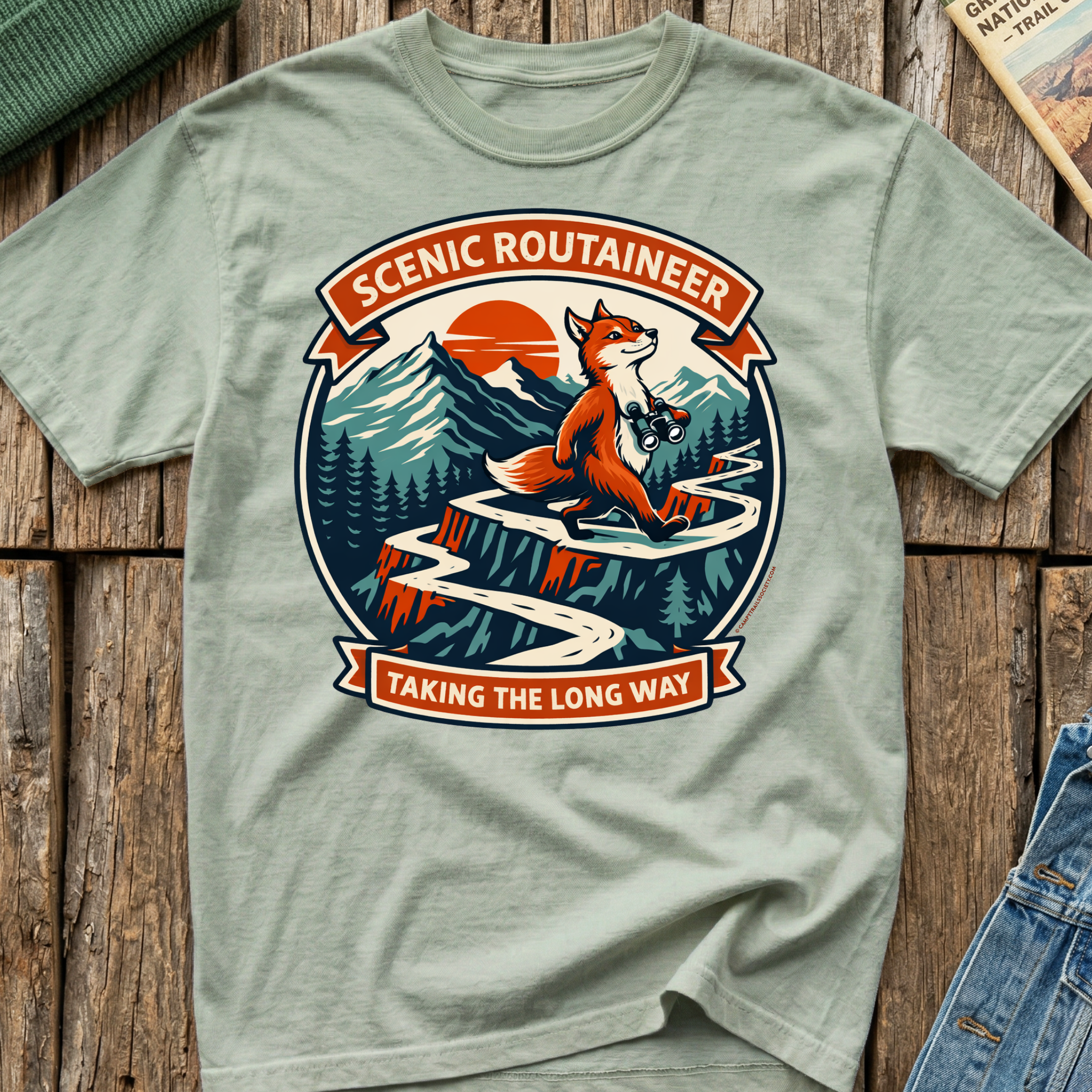 Scenic Routaineer Fox T-Shirt