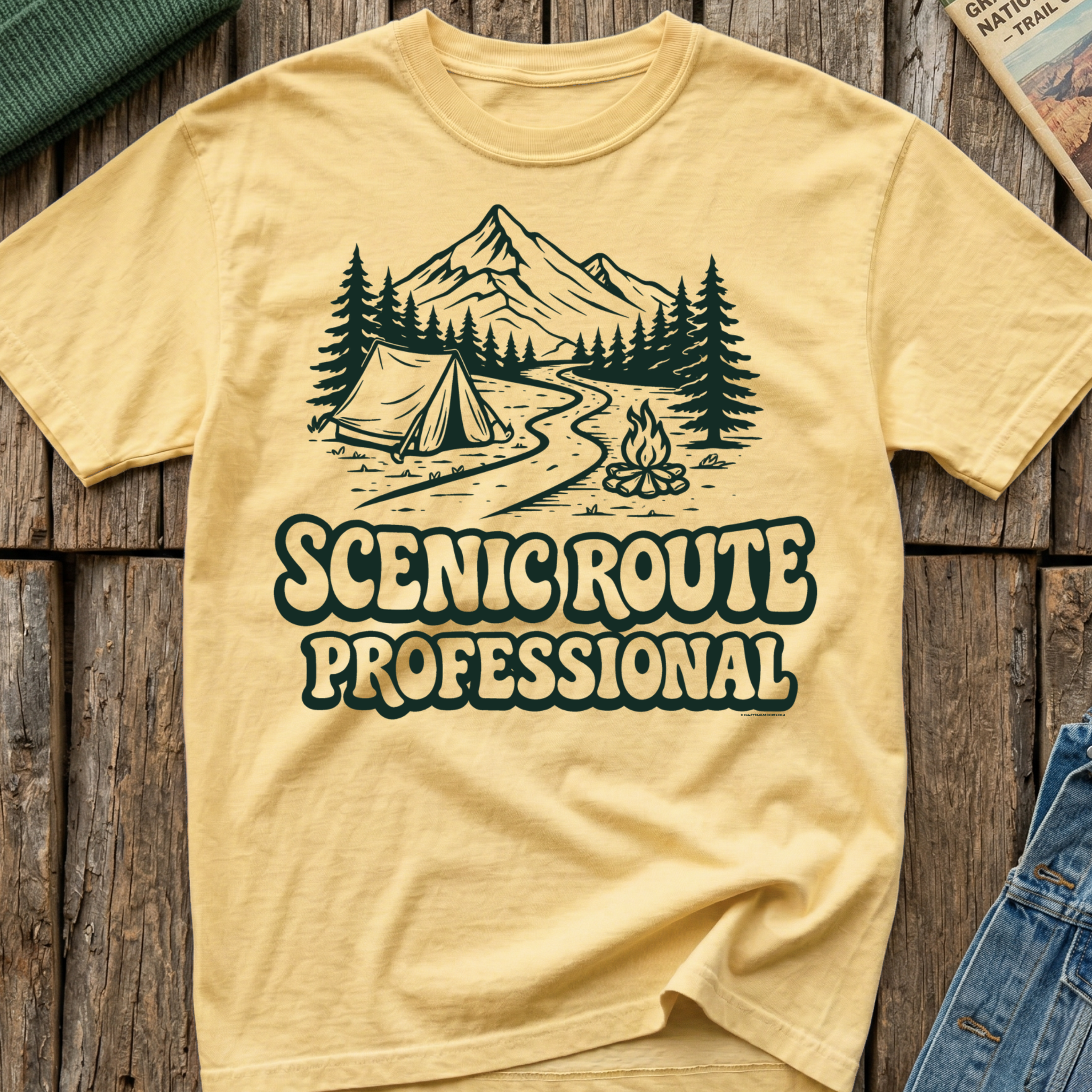 Scenic Route Professional T-Shirt