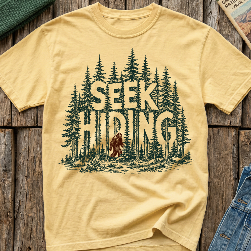 Seek Hiding, Bigfoot T-Shirt