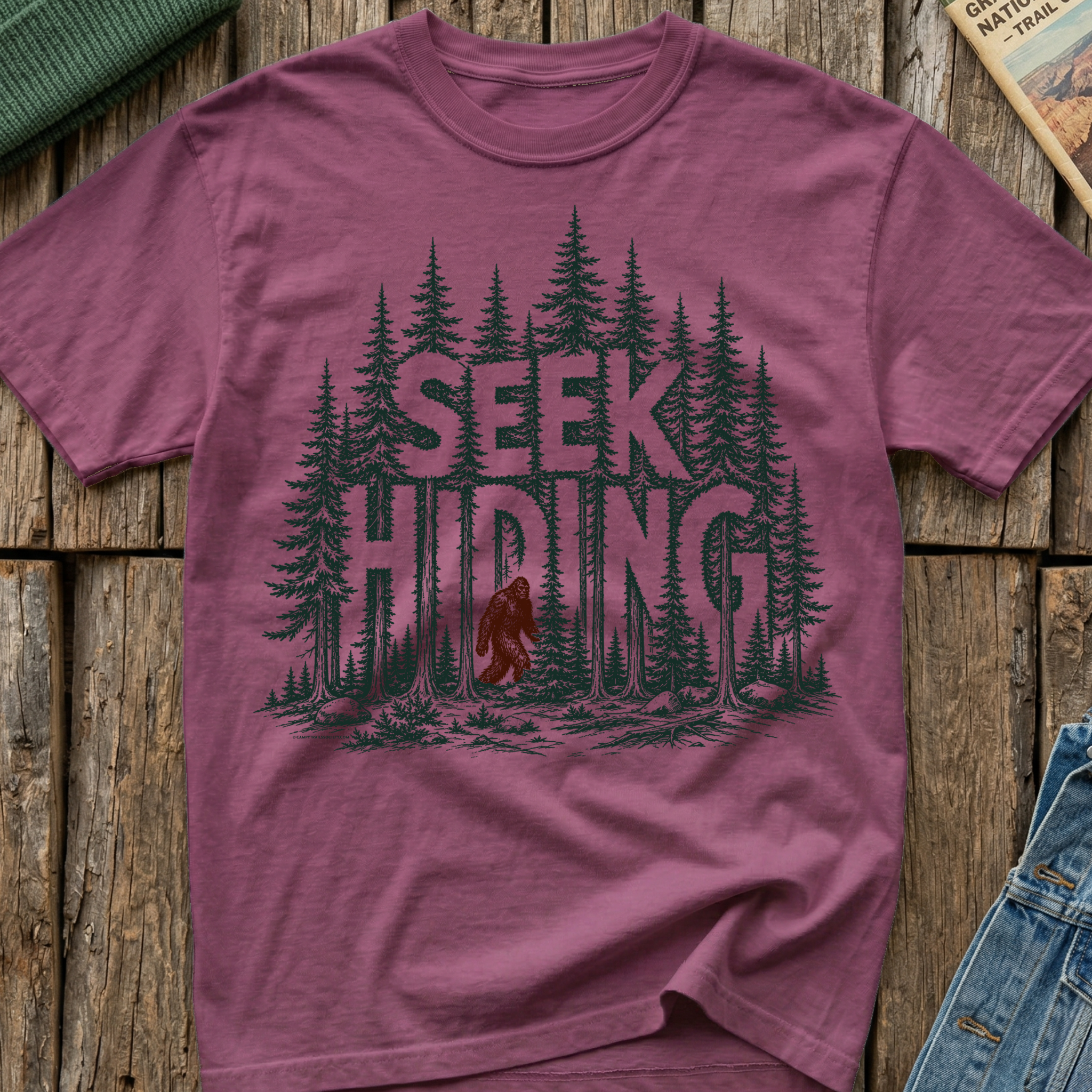 Seek Hiding, Bigfoot T-Shirt