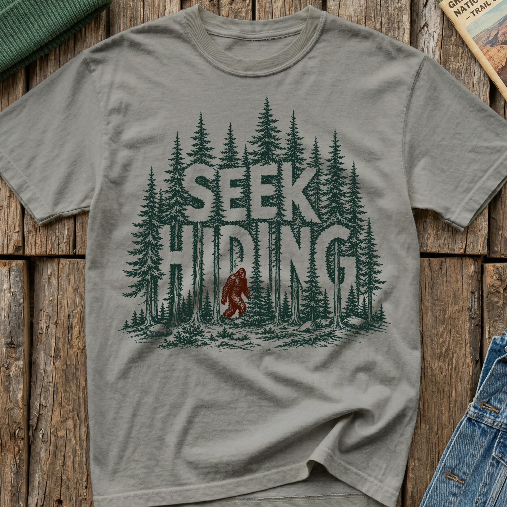 Seek Hiding, Bigfoot T-Shirt