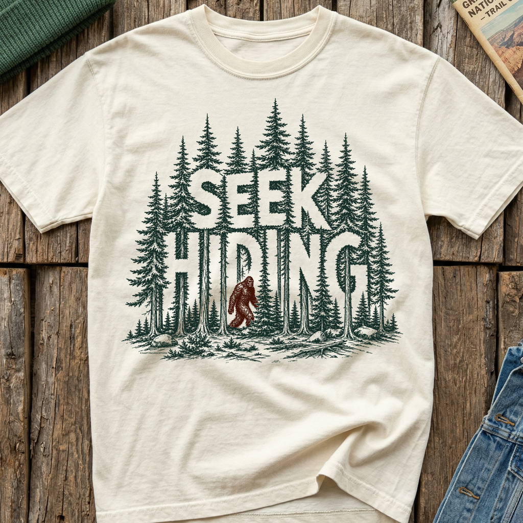 Seek Hiding, Bigfoot T-Shirt