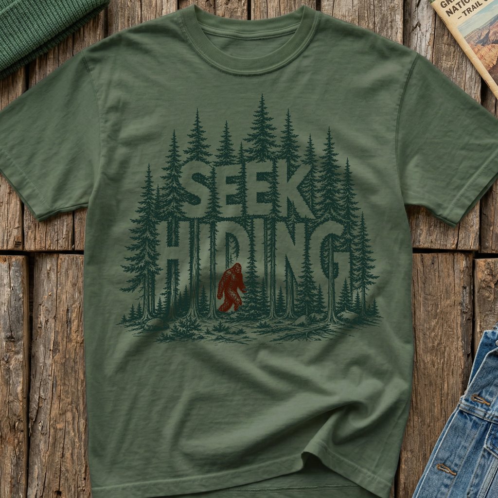 Seek Hiding, Bigfoot T-Shirt