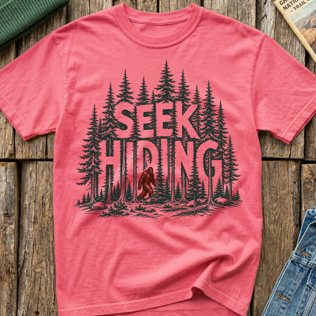 Seek Hiding, Bigfoot T-Shirt