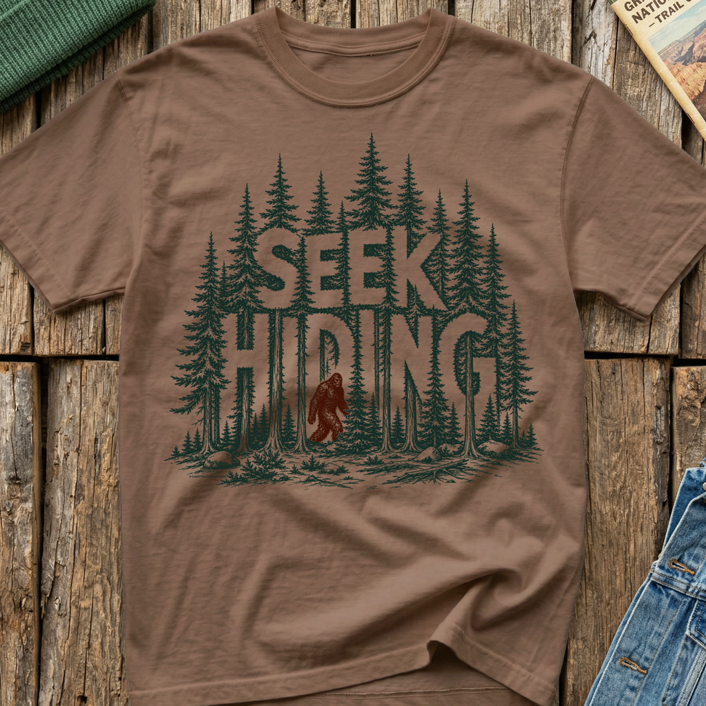 Seek Hiding, Bigfoot T-Shirt
