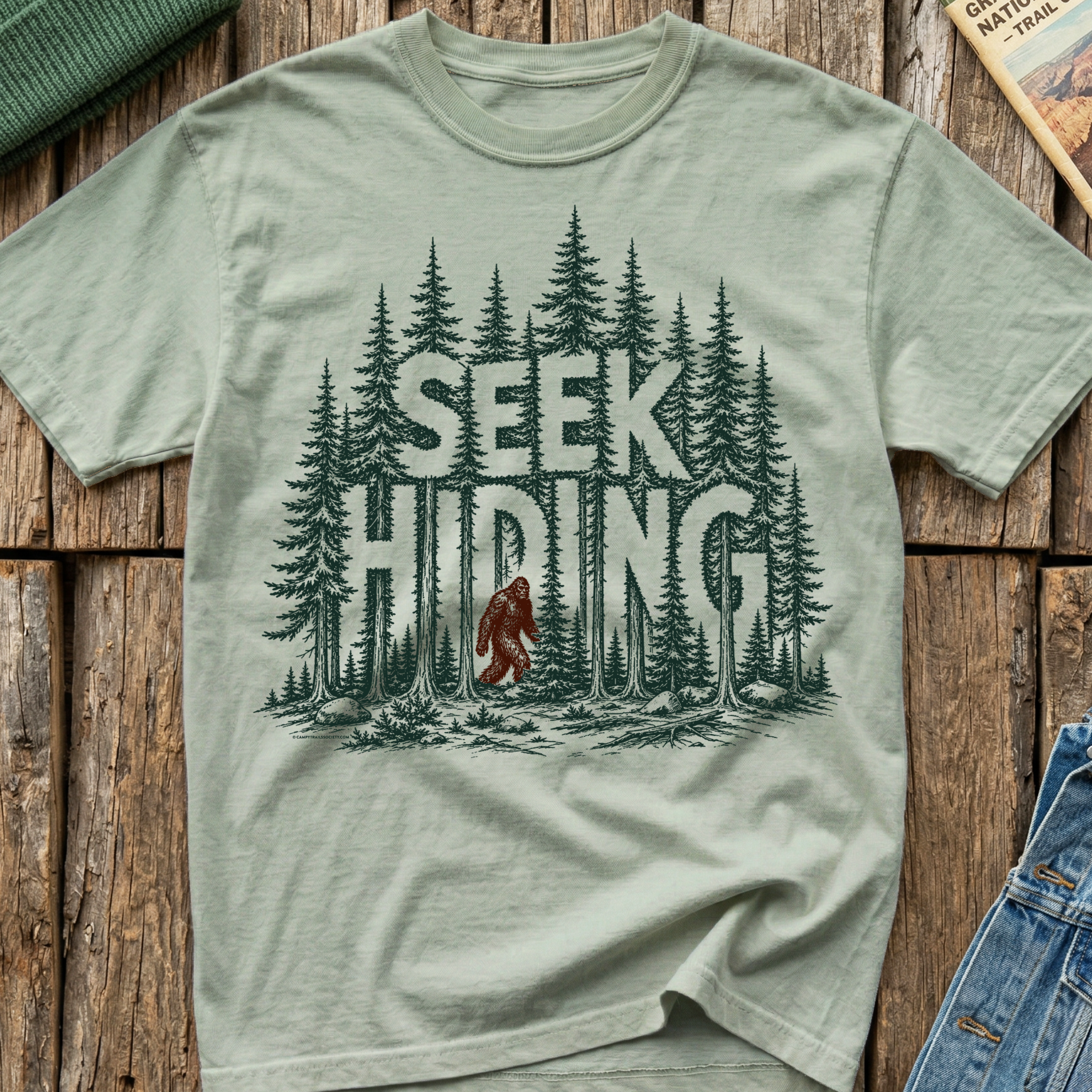 Seek Hiding, Bigfoot T-Shirt