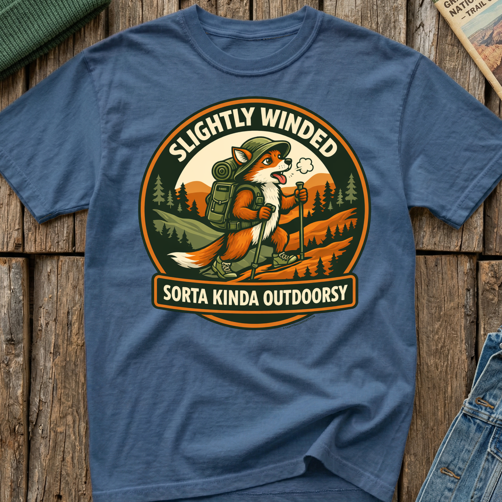 Slightly Winded Sorta Kinda Outdoorsy T-Shirt