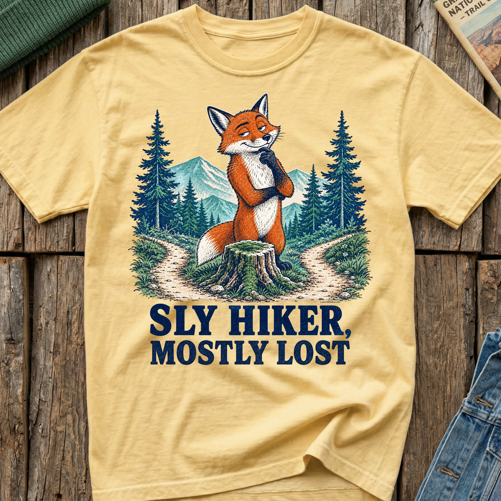Sly Hiker, Mostly Lost T-Shirt