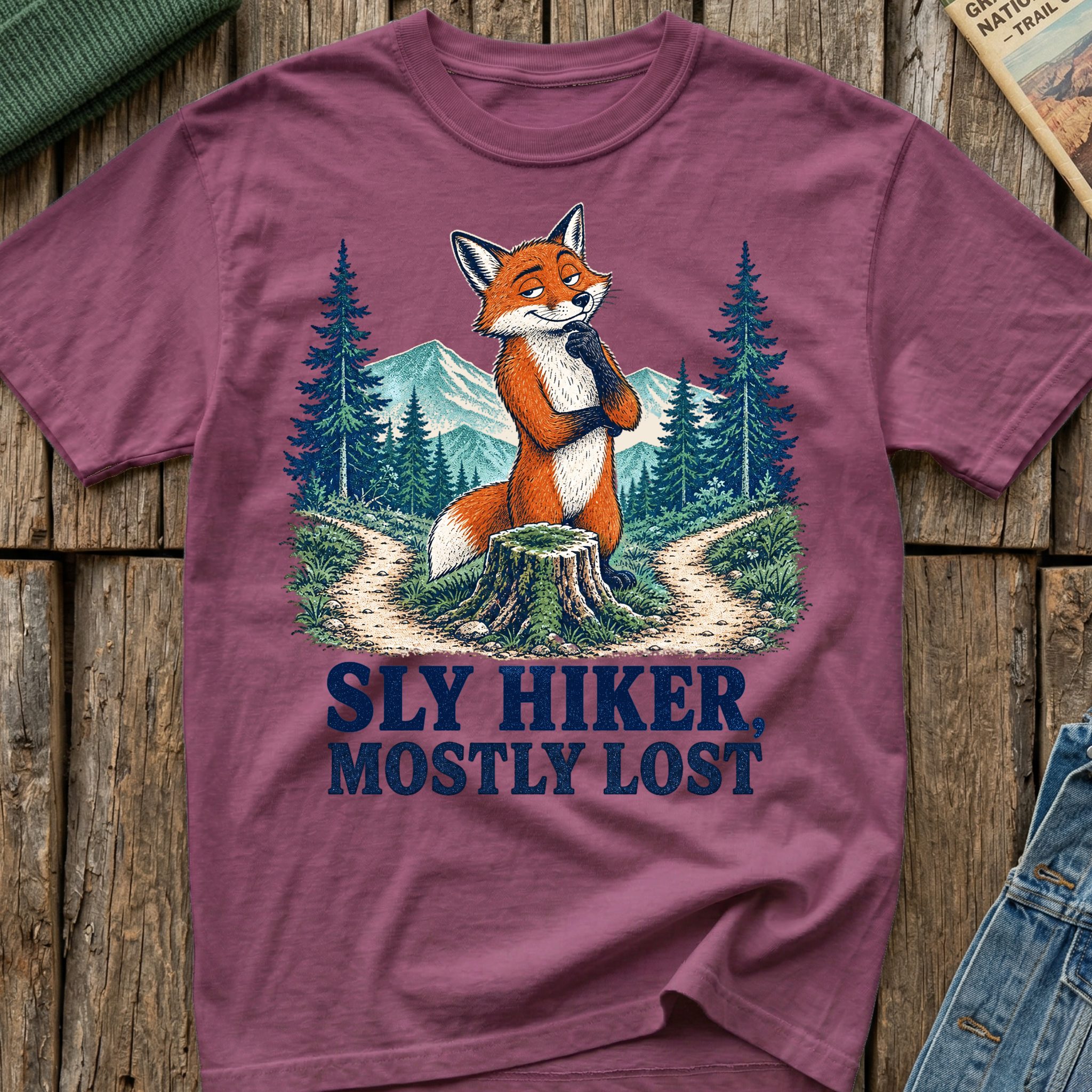 Sly Hiker, Mostly Lost T-Shirt