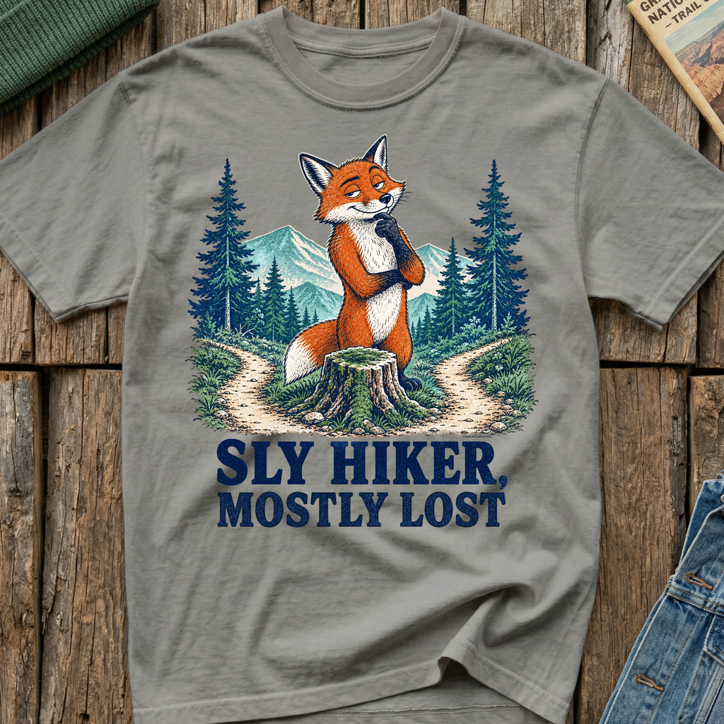 Sly Hiker, Mostly Lost T-Shirt