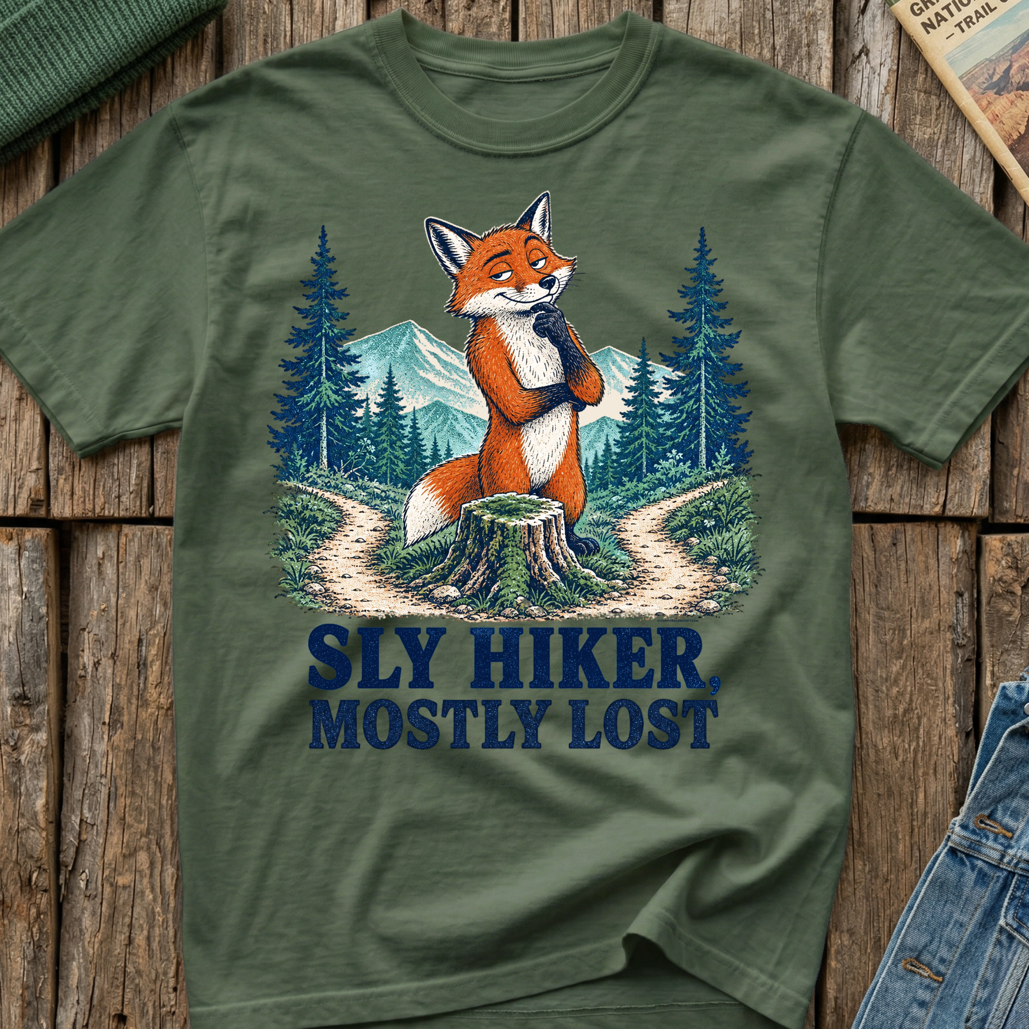 Sly Hiker, Mostly Lost T-Shirt
