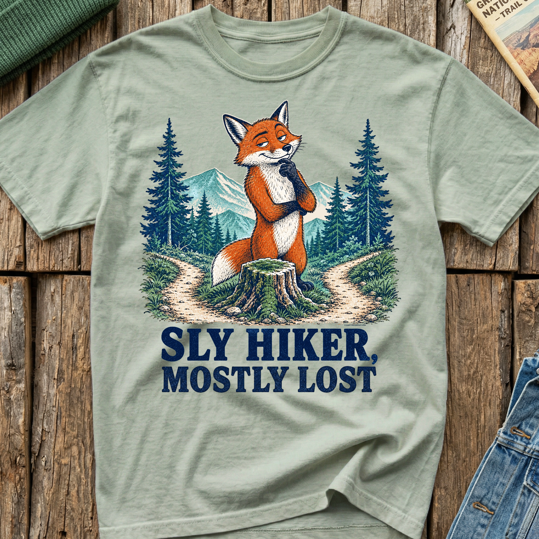 Sly Hiker, Mostly Lost T-Shirt