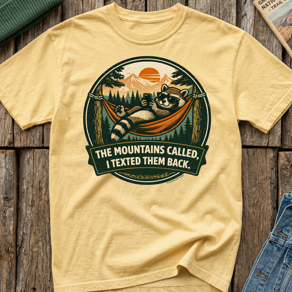 The Mountains Called Raccoon T-Shirt