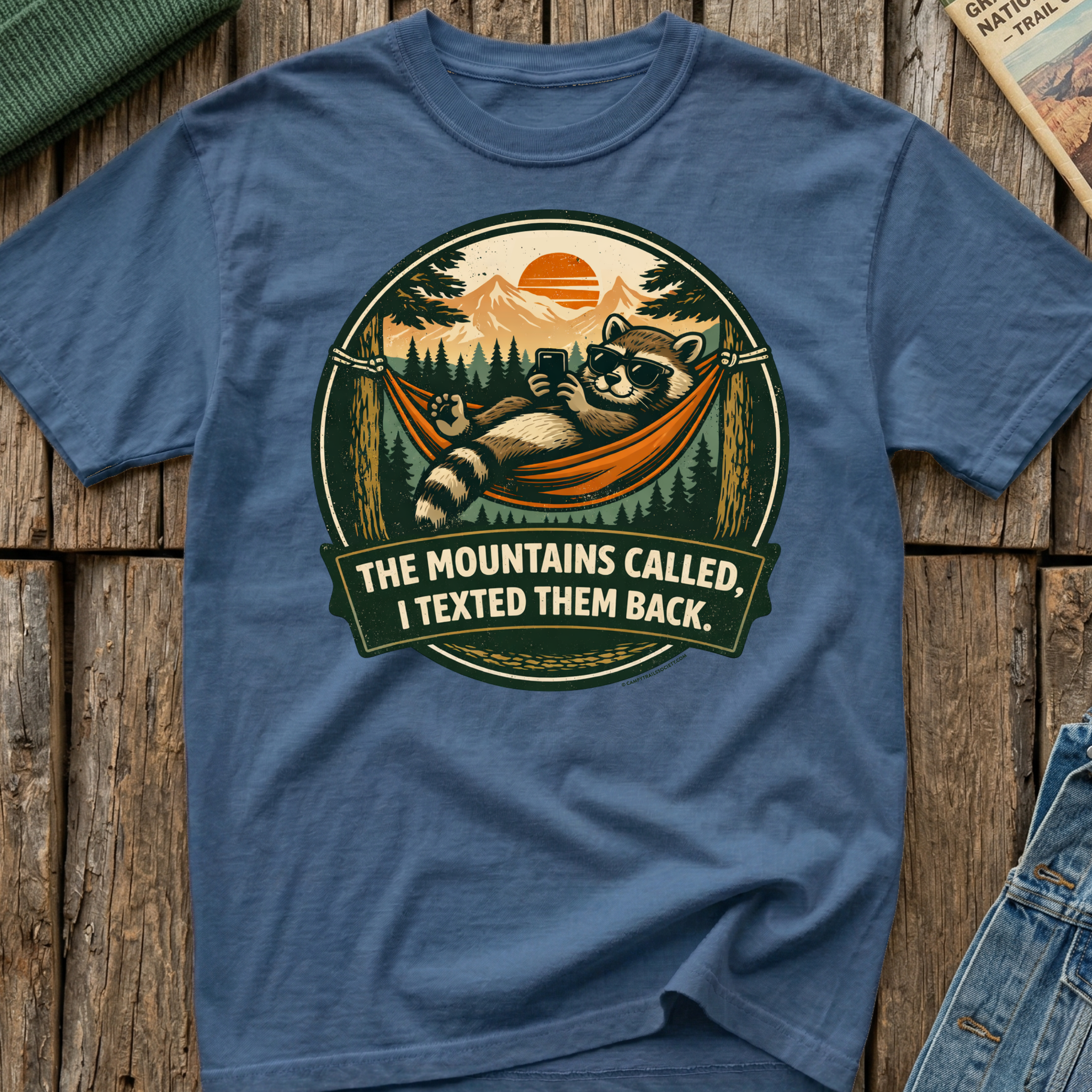 The Mountains Called Raccoon T-Shirt