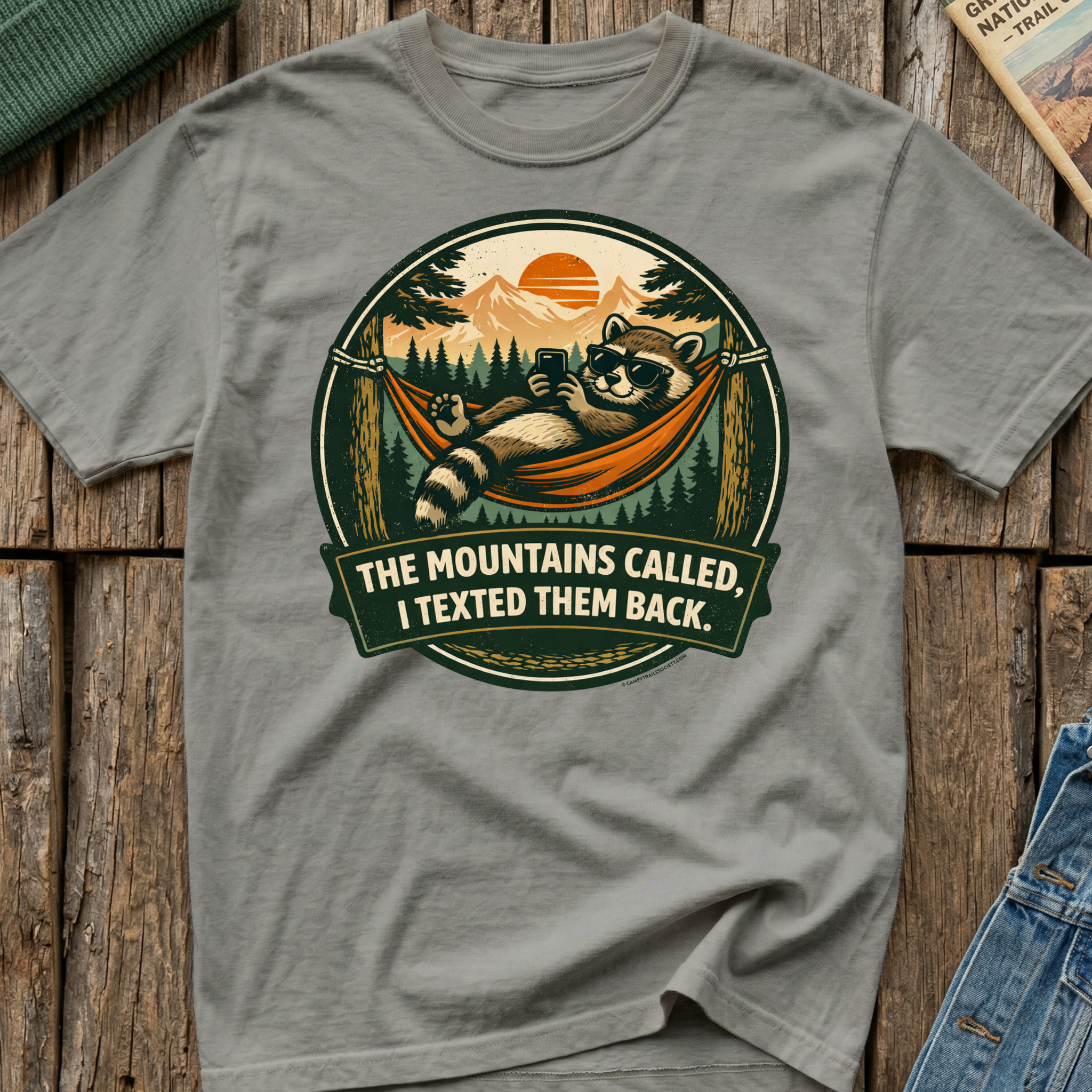 The Mountains Called Raccoon T-Shirt