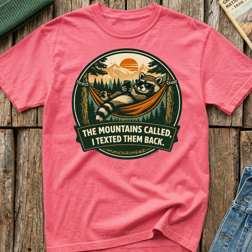 The Mountains Called Raccoon T-Shirt