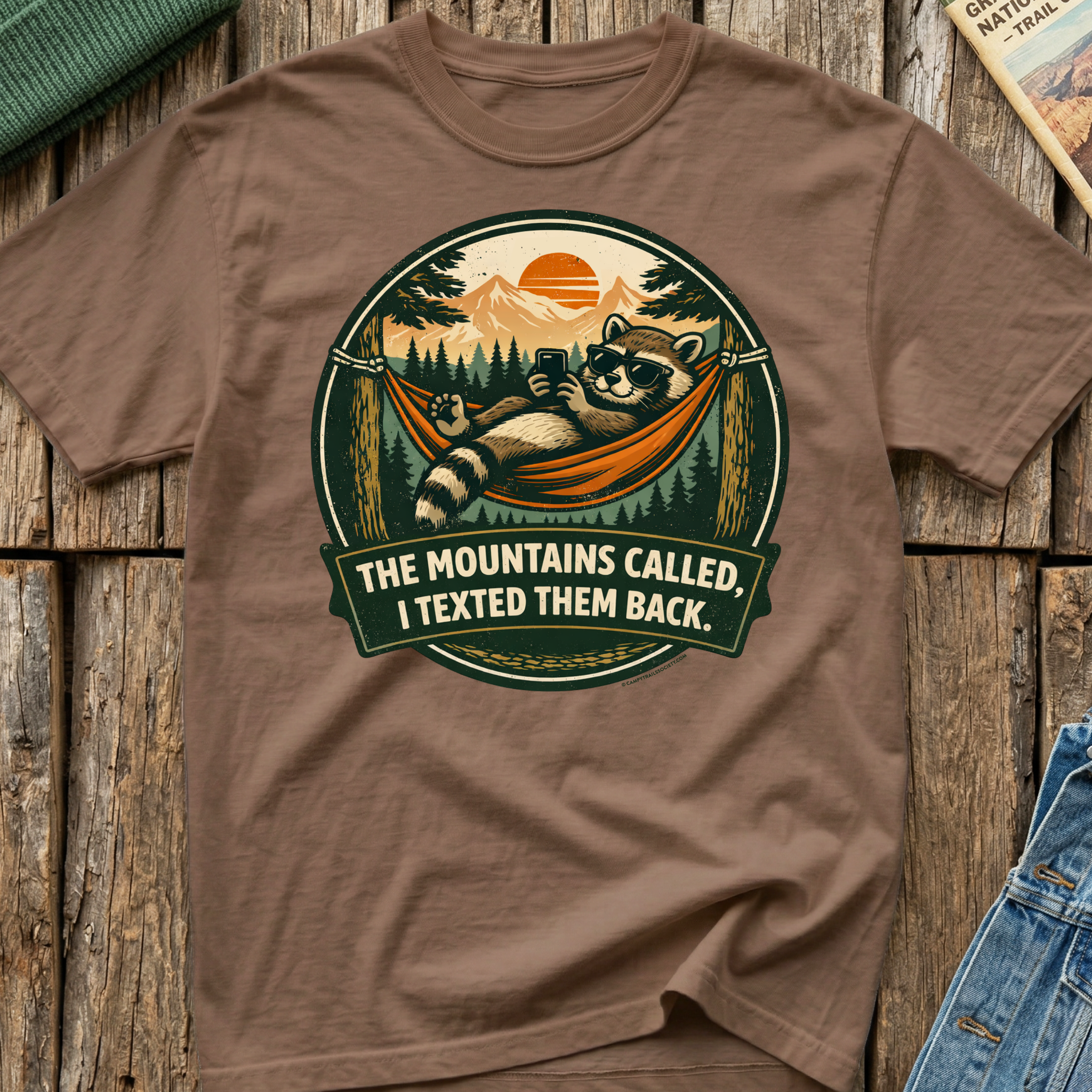 The Mountains Called Raccoon T-Shirt