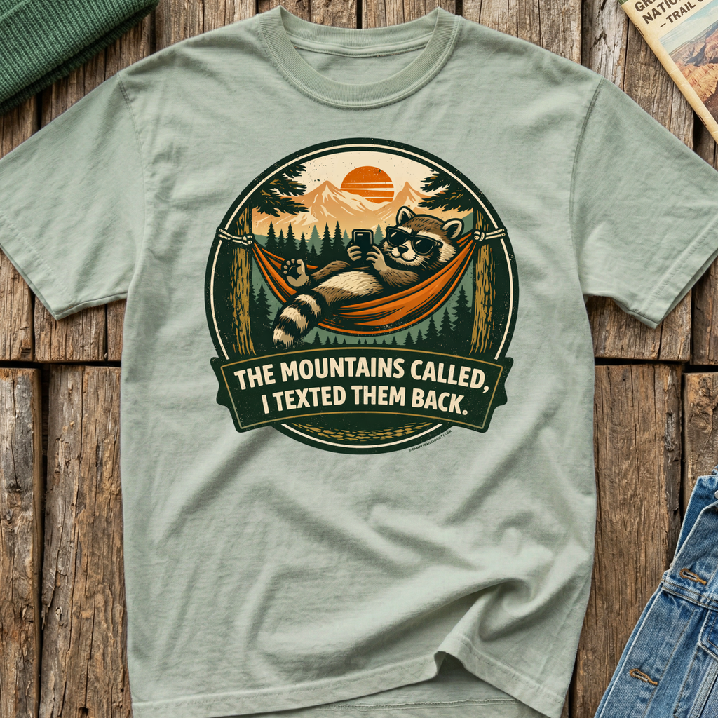 The Mountains Called Raccoon T-Shirt