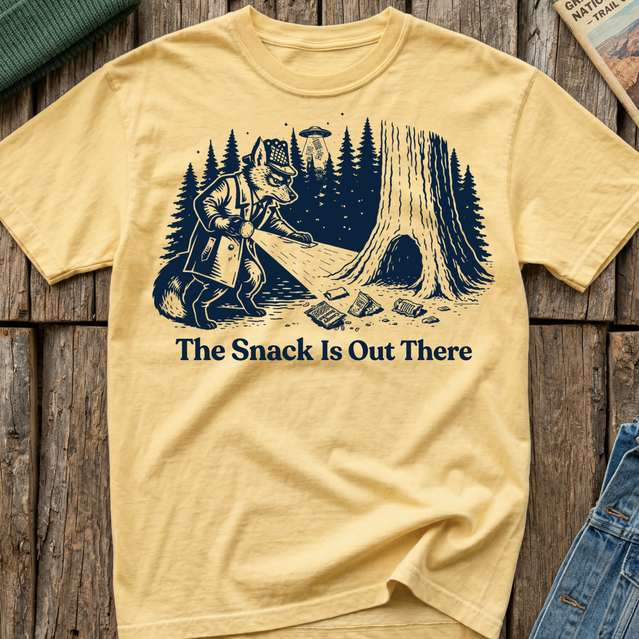 The Snack Is Out There Fox T-Shirt