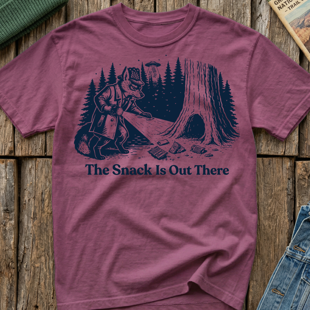 The Snack Is Out There Fox T-Shirt