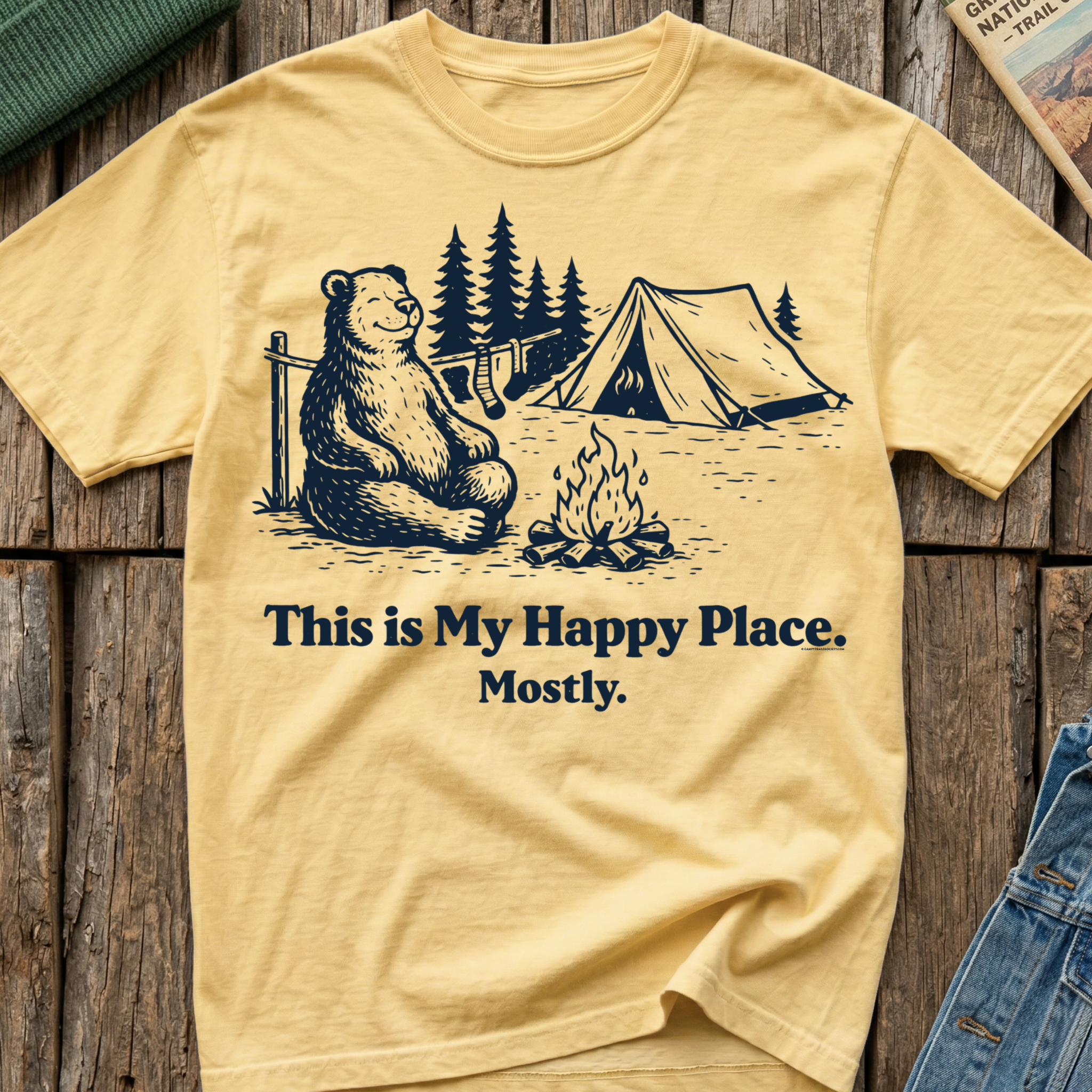 This is My Happy Place Mostly T-Shirt