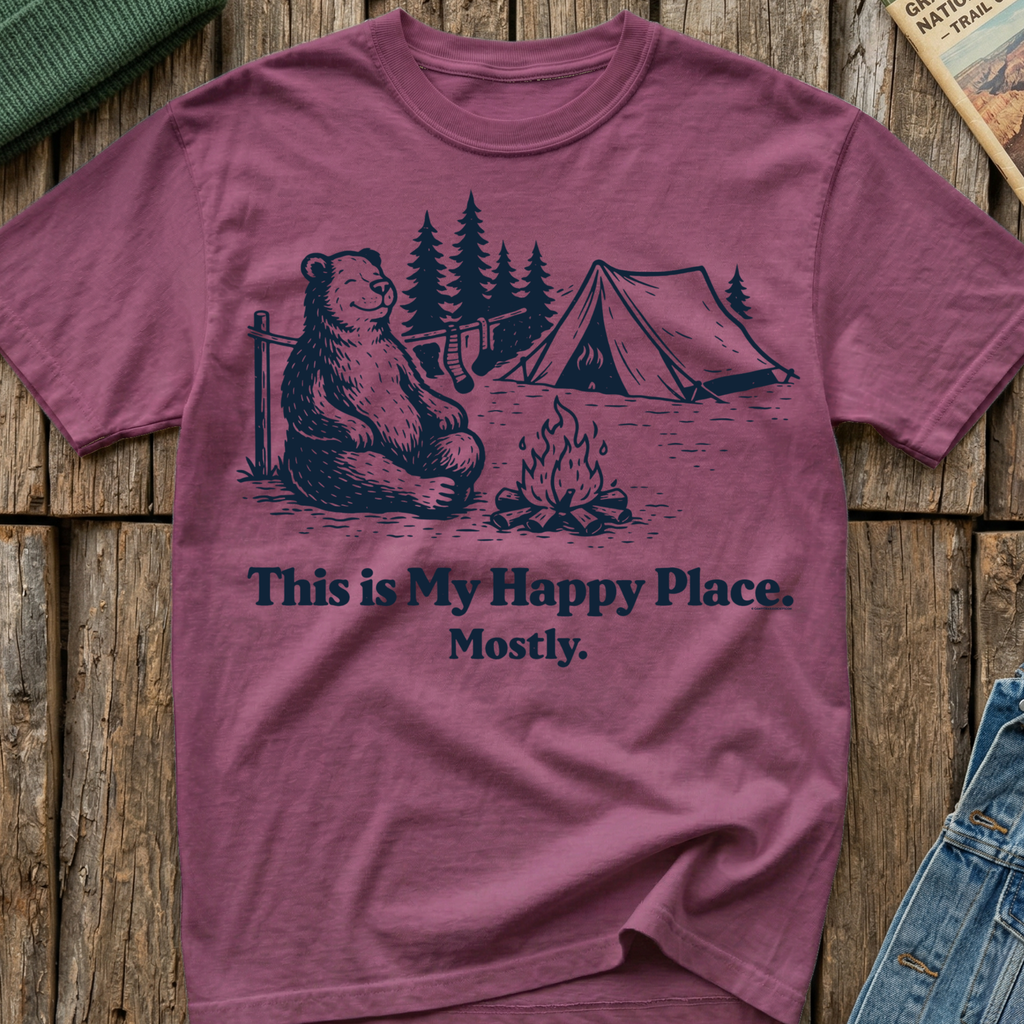 This is My Happy Place Mostly T-Shirt