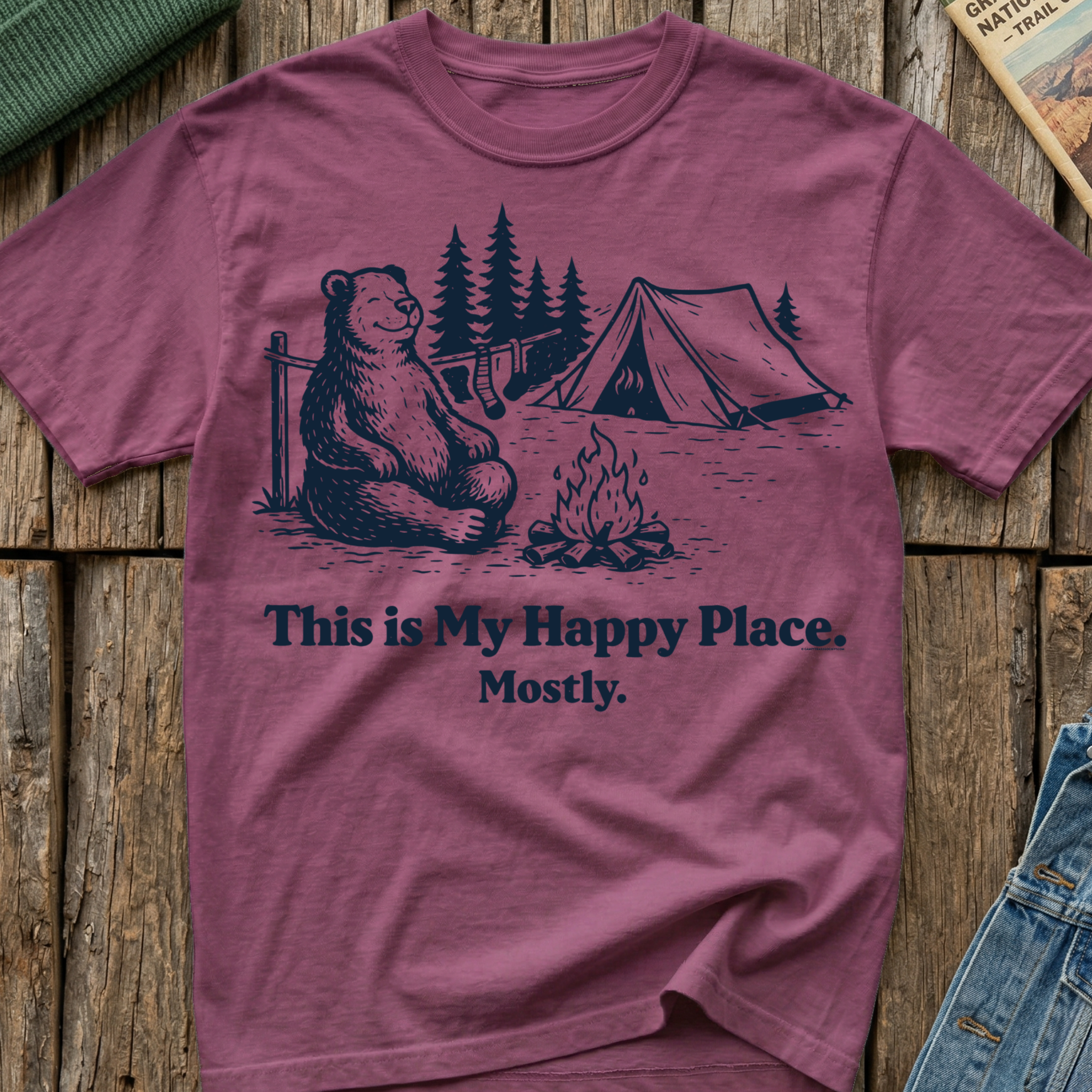 This is My Happy Place Mostly T-Shirt