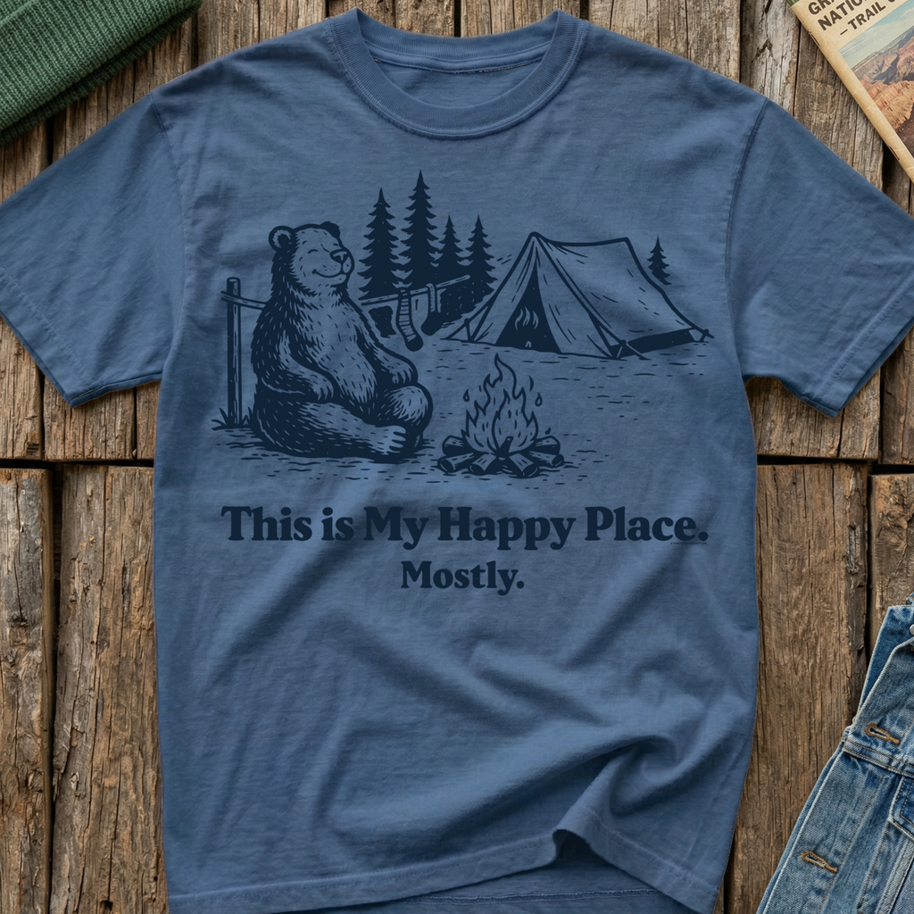 This is My Happy Place Mostly T-Shirt