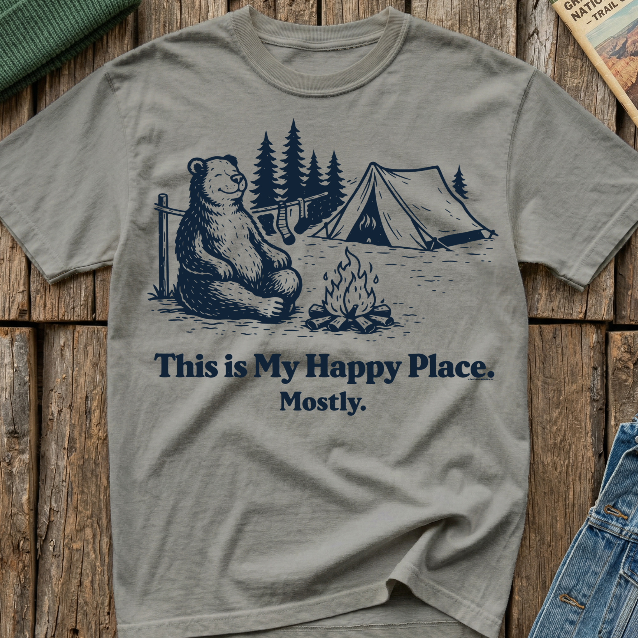 This is My Happy Place Mostly T-Shirt