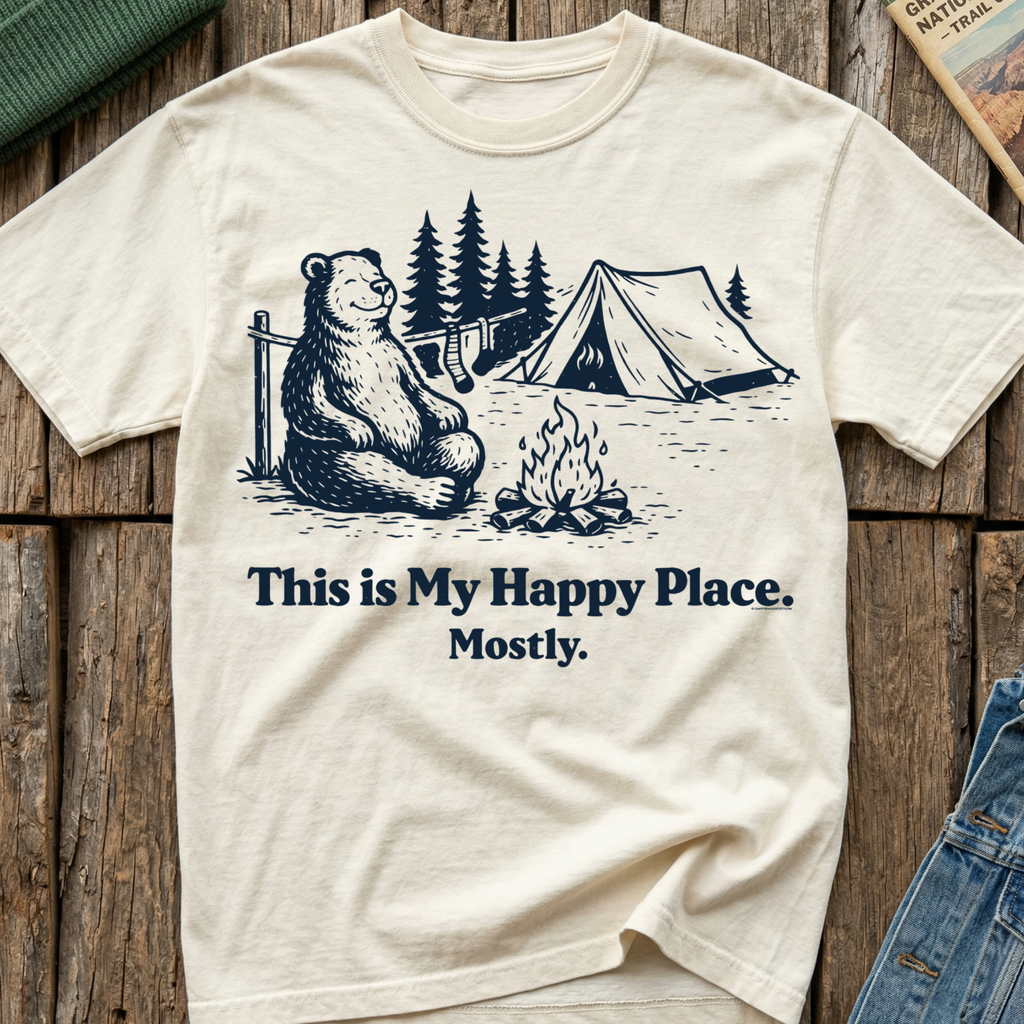 This is My Happy Place Mostly T-Shirt