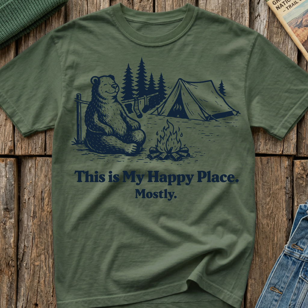 This is My Happy Place Mostly T-Shirt